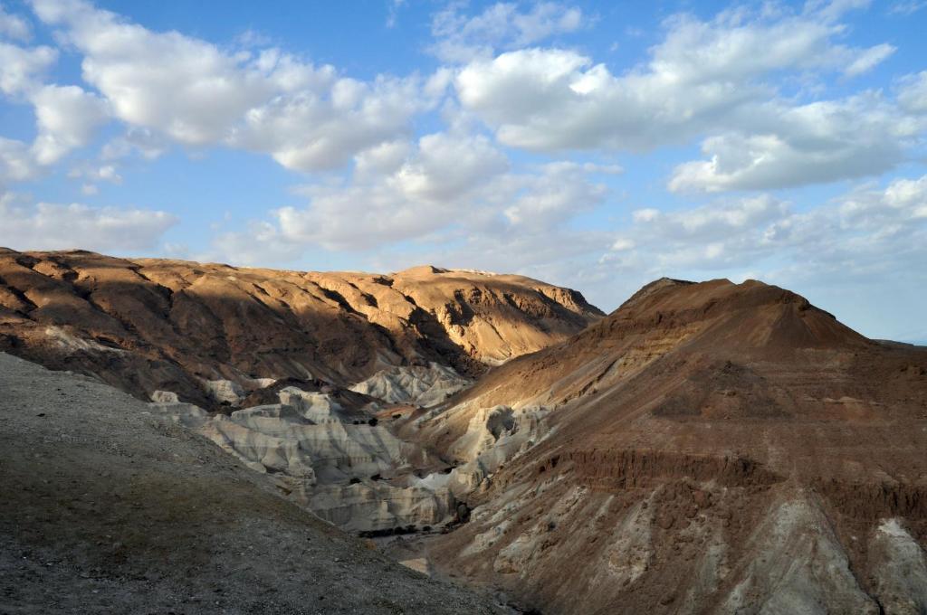 Desert Days Mud Cabin'S Resort Tzukim Bagian luar foto